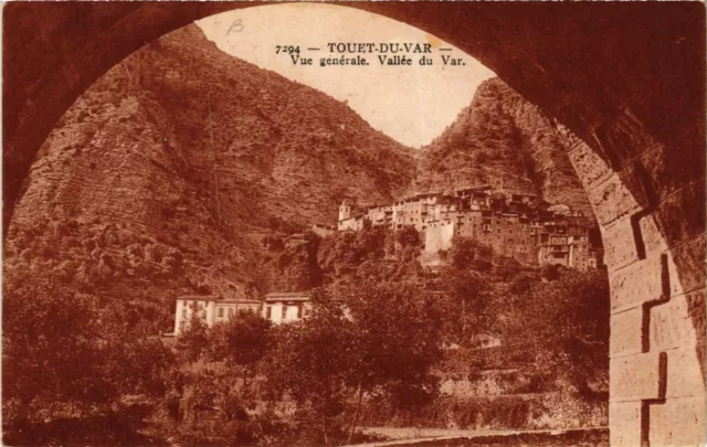 CPA TOUET-du-VAR - Vue geneale Vallée du Var (656022)