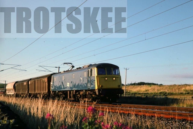 35MM SLIDE BR British Railways Electric Loco Class 81 81030 Shap 1986 ...