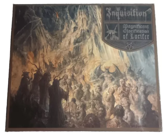 Inquisition - Magnificent Glorification of Lucifer CD Album 2015 Colombian Black