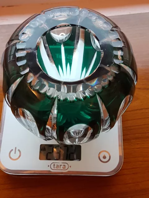 Vase Boule Cristal Val Saint Lambert 2