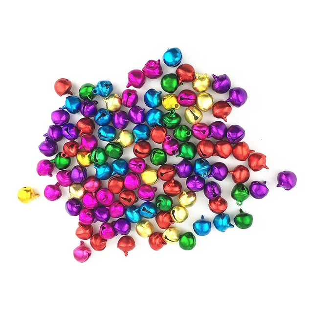 50 Pezzi Kit E Rifornimenti Casuali Di Colore Casuale Campane Di Tintinnio  H3G3