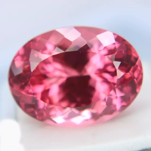 35 Ct Oval Cut Peach Pink Padparadscha Sapphire Natural Loose Gemstones 21x16 mm