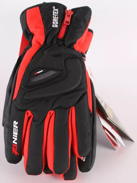 Zanier Jungen Handschuhe Sölden.GTX Schwarz/Rot XS Winterhandschuhe