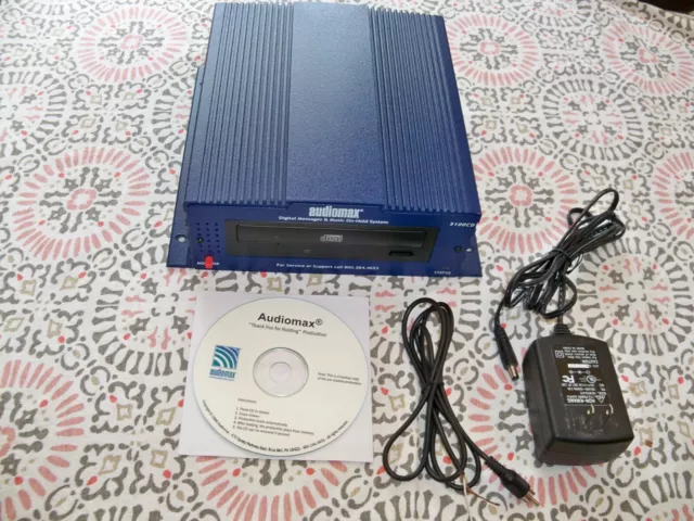 Vodavi Audiomax 5100CD Digital Messages & Music On-Hold System - TESTED