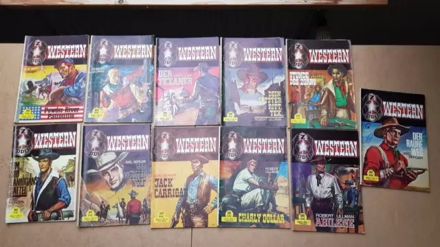 11 Westernromane der Reihe " Rodeo " aus dem Zauberkreis Verlag (48)