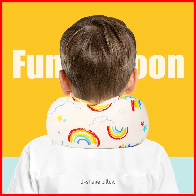Kids Memory Foam  Travel Neck Pillow 13