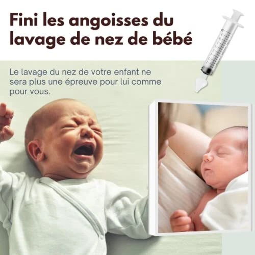 Mouche bébé seringue nasale 10ml ABBICARE™ sans BPA | Kit 4 seringues avec em... 3