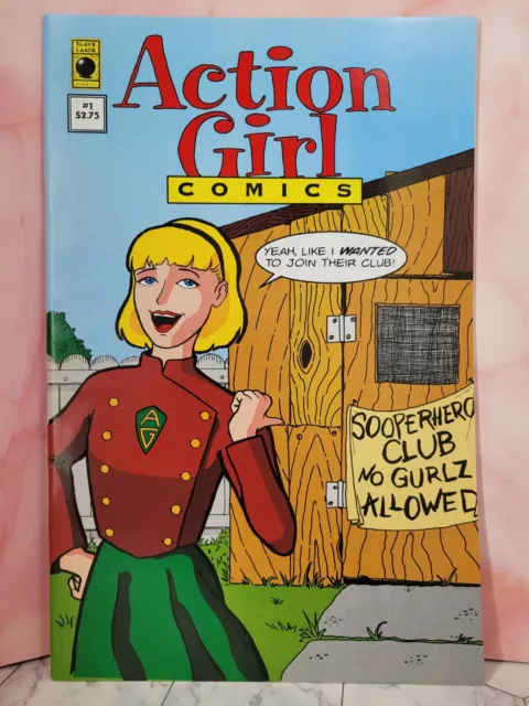 Action Girl #1- 2ND PRINT, 1996, Sarah Dyer, Jessica Abel, FN/VF! EV010