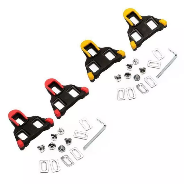 Shimano Cleats Set SM-SH11 SM-SH12 6° 2° For SPD-SL Road Bike Cycling Shoe Pedal