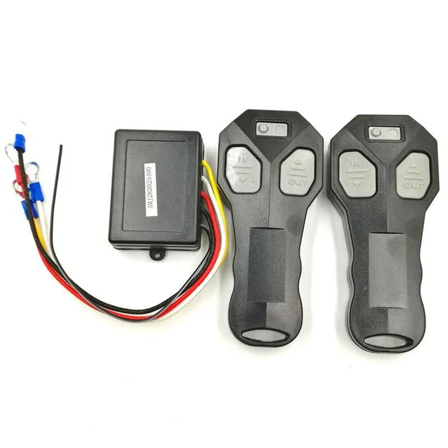 Universal Car Wireless Winch Remote Control With Twin Handset Two Matched TranJ8