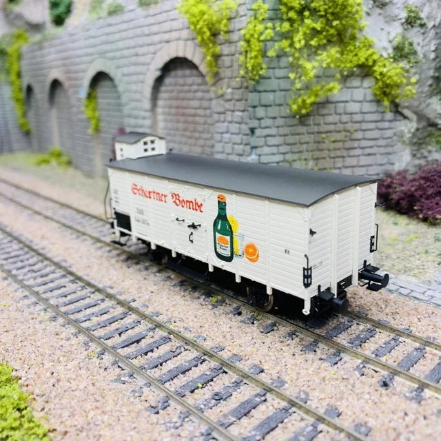 Wagon Couvert BRAWA Ep I – GB Budweiser Bürgerbräu, échelle HO (1/87), Neuf