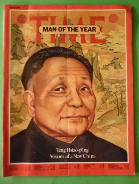 Teng Hsiao-Ping Man Of The Year Time 1979 January 1, Magazine New China