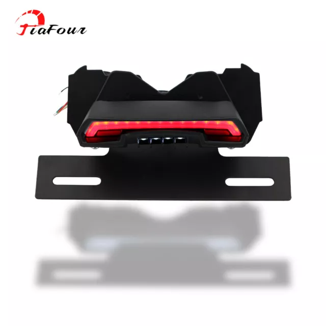 For CRF450L CRF450RL 2018-2024 LED Tail Light Turn signal License Plate Holder