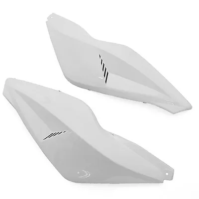 2 Coque Arrière + Droit Tunning pour Yamaha MBK  NITRO/AEROX Blanc