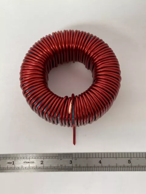 1.3mH 1300uH Copper Coil Choke Inductor, With Large Ferrite Core, 1.2mH 1.4mH WH