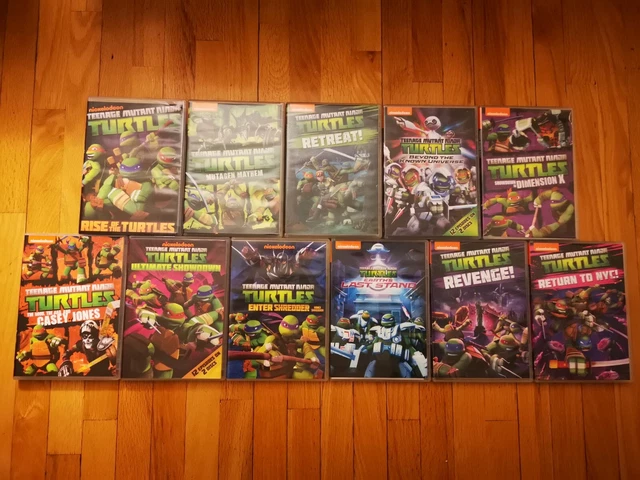 TEENAGE MUTANT NINJA Turtles TMNT Nickelodeon Dvd Lot $1.00 - PicClick CA