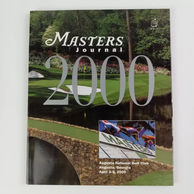 2000 Masters Journal Program Official Guide Augusta National Golf Club Magazine