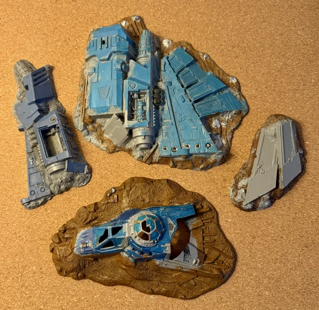 Honoured Imperium Fallen Aquila Ruin - Rare OOP Warhammer 40K Terrain / Scenery