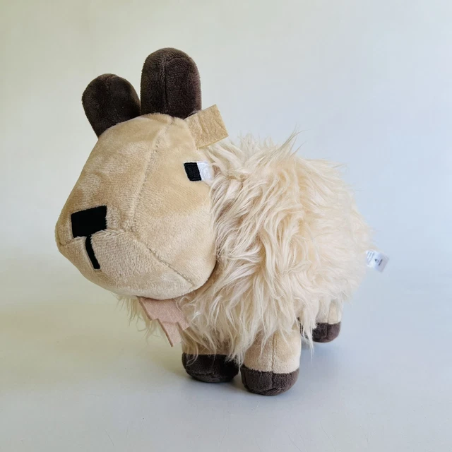 MOJANG STUDIOS MINECRAFT Mattel Soft Toy Cuddly Plush Goat Stuffed
