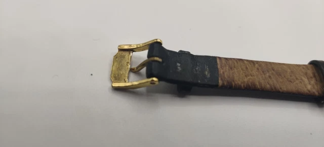 Orologio Movado Museo Donna 87-A1-832 Made in Svizzera Quadrante Bianco Cinturino Nero Quarzo 6