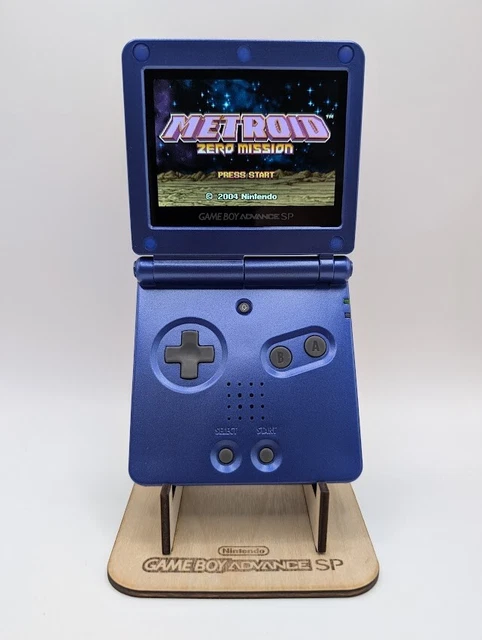 ゲームボーイアドバンスSP IPS液晶 v5 USBタイプC充電 クリアオレンジ 