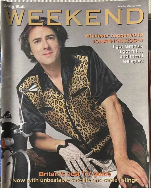 Weekend Magazine Daily Mail 13th July 1996 Jonathan Ross