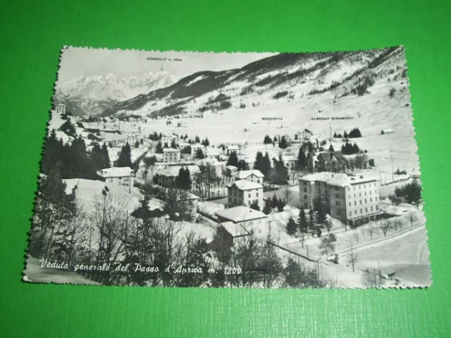 Cartolina Passo d' Aprica - Veduta generale 1951.