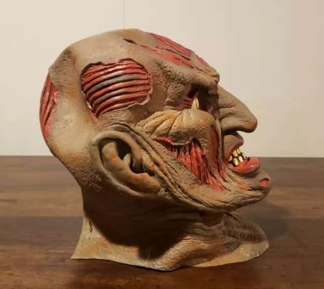 1995 Freddy Krueger A Nightmare On Elm Street Latex Halloween Face Mask New Line