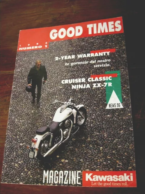Kawasaki - Good Times - Rivista Originale Nr 1 Anno 1995