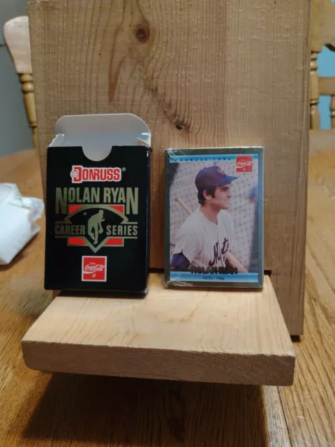 1992 Donruss Coca-Cola NOLAN RYAN Career Series Sealed Set (26 cards) Box59