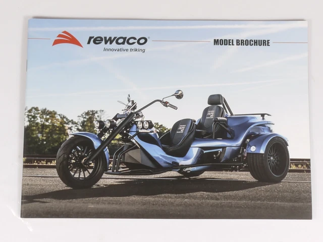 Prl) Rewaco Trikers Rf1 Tourer Moto Model Brochure Catalogo Motociclette