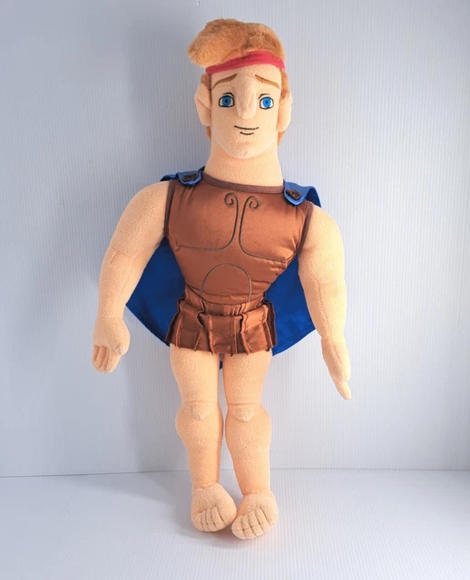 DISNEY HERCULES SOFT Plush Toy Doll 46cm PP2 Rare Very Hard To Find 89.95 PicClick AU