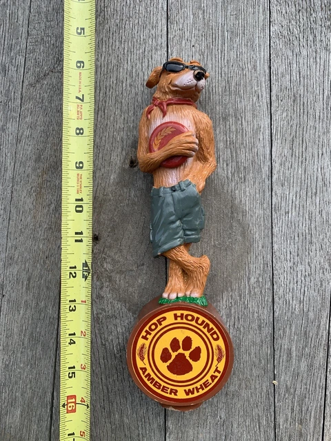 Sun Dog Amber Wheat Vintage Beer Tap Handle Hop Hound
