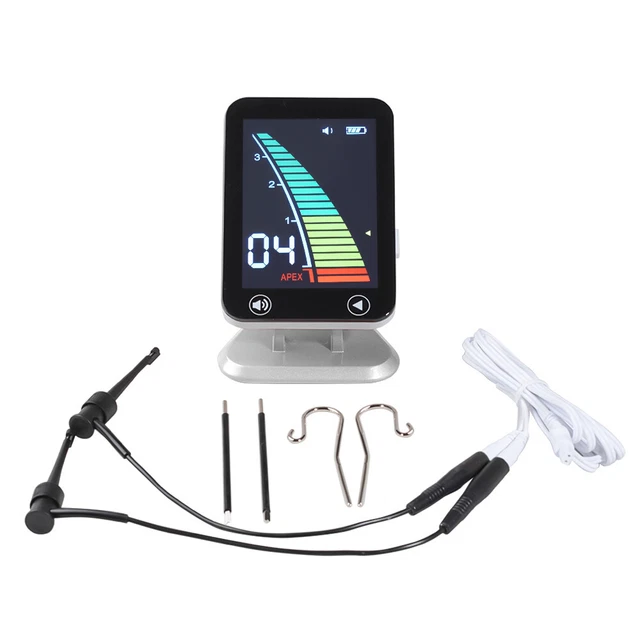 HYG-RC92 Dental LCD Display Endo Apex Locator Root Canal Finder Color Silver