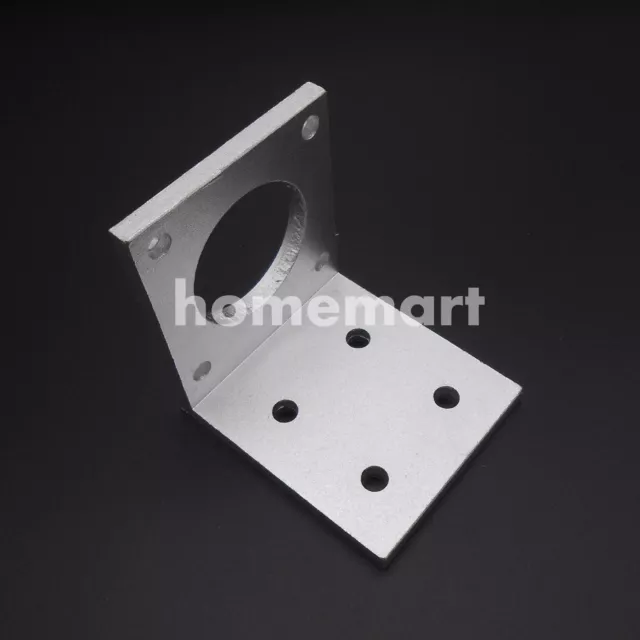 1P For 57mm NEMA23 Stepper Motor WHITE of Aluminum Mounting Bracket Professional 2