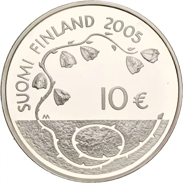 Künker: Finnland, 10 Euro 2005, Frieden, Silber, PP!