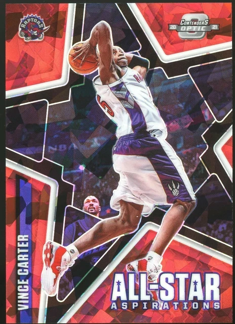 2020-21 Contenders Optic Vince Carter Red Cracked Ice All-Star Aspirations SSP