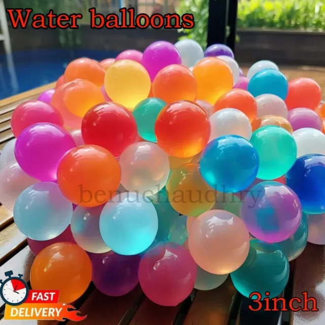 1000 Water Balloons Outdoor Summer Party Fun Water Bombs Garden Party Baloons U