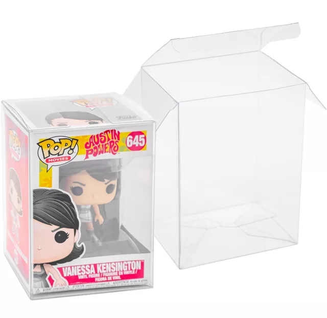 Pop Protector Case For Funko 4" Box Vinyl Figures Clear Plastic Display 10-100