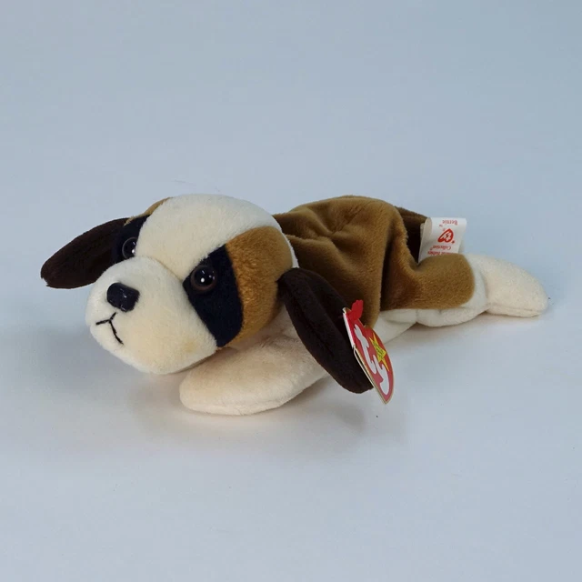 TY BEANIE BABIES BERNIE avec étiquettes (Indonésie) 1996 BEANIE BABY