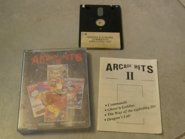 RARE IMAGINE ARCADE HITS EN BOITE AMSTRAD CPC Disquette