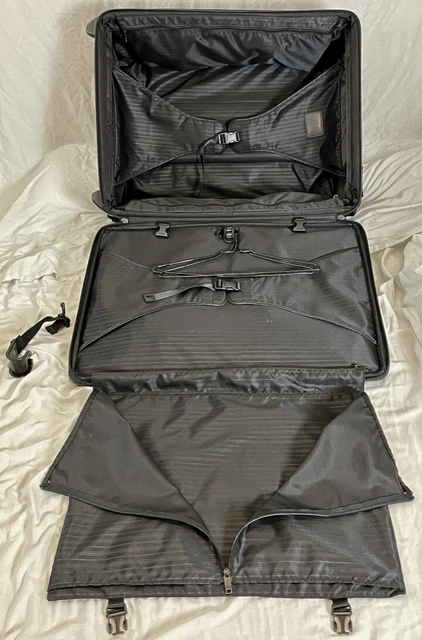 TUMI Alpha black nylon, 2-wheel, exp'd suiter 22028DH (28x21x12-14.5"), Thailand 10