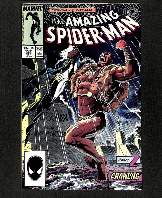 Amazing Spider-Man #293 Kraven's Last Hunt Part 2! Mike Zeck Art! Marvel 1987