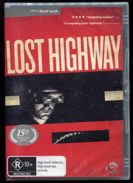 Lost Highway R4 DVD 90s Thriller David Lynch