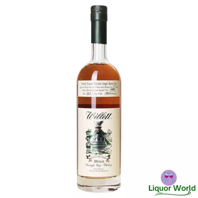 Willett Family Estate 7 YO Step Brothers Single Barrel Straight Rye Whisky 750ml