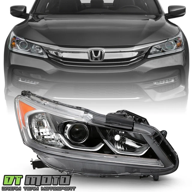 thumbnail image 2 of For 2016-2017 Honda Accord Sedan Passenger Right Side Outer Tail Light Assembly, Black Housing 2 of 6