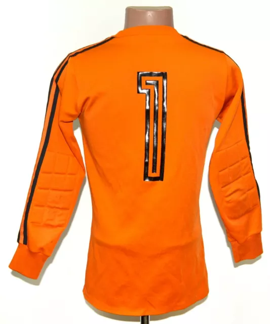 Adidas Vintage 1980`S Goalkeeper Football Shirt Jersey #1 Size M