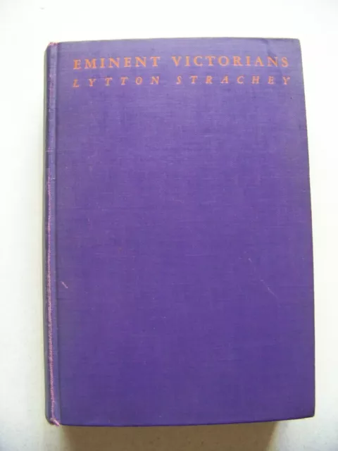 Edición c.1930 EMINENT VICTORIANS: GEN. GORDEN Y MÁS de STRACHEY con inscripción