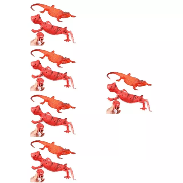10 PCs Echsenspielzeug realistische Echsenfiguren Echsenmodelle Tierfiguren