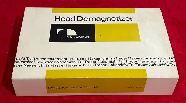 NAKAMICHI DM-10 CASSETTE Deck Head Demagnetizer £62.00